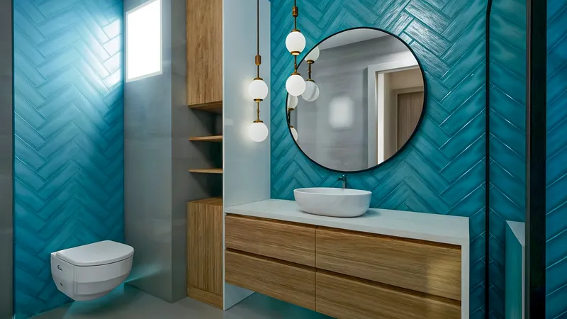 تصميم الحمام.